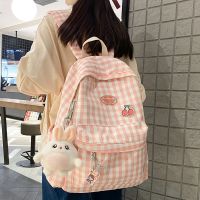 Han edition ins middle school high school junior high school students and women bag contracted elementary school birthday department joker backpack capacity