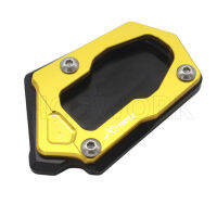 อุปกรณ์เสริมรถจักรยานยนต์ Side Stand Pad Kickstand Pad ขยายสำหรับ Aprilia Rs660