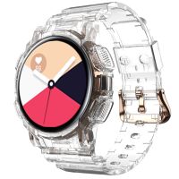 [SOSO 3C accessories] สายนาฬิกา TPU สำหรับ Samsung Galaxy Active 2 40มม. สายกีฬาใหม่ล่าสุดสายโปร่งใส Correa Watch