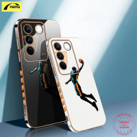 [NANU] เคสสำหรับ VIVO V27 5G V27 Pro 5G V27E รูปแบบน่ารักฝาครอบคู่