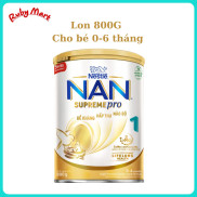 Date 9.2024 Sữa NAN SUPREME PRO số 1 Lon 800g 0-6 tháng