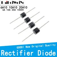 ⊕✢♈ 5PCS/LOT 10A10 6A10 20A10 R-6 DIP 6A 10A 20A 1000V Electrical Axial Rectifier Diode Charging Diode New Good Quality Chipset