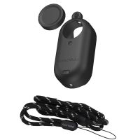 for Shadowstone GO3 Silicone Case Thumb Camera Lens Cap Protective Case with Lanyard