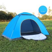 Lều du lịch, cắm trại, phượt 2 lớp chống muỗi và côn trùng thiết kế 2 cửa
