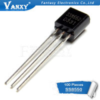 100PCS SS8550 TO-92 8550 TO92 new triode transistor new original on sale