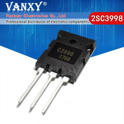 5pcs 2SC3998 TO-3PL C3998 TO-3P 25A 1500V transistor original WATTY Electronics