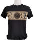 Versace เสื้อยืดแขนสั้นผู้ชายยุโรปและอเมริกาถนนแฟชั่น