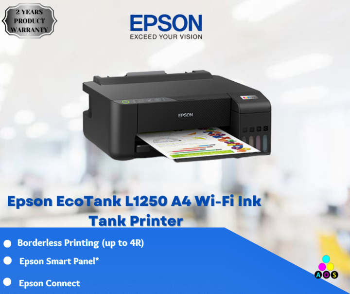 Epson Ecotank L1250 A4 Wi Fi Ink Tank Printer Lazada Ph 2915