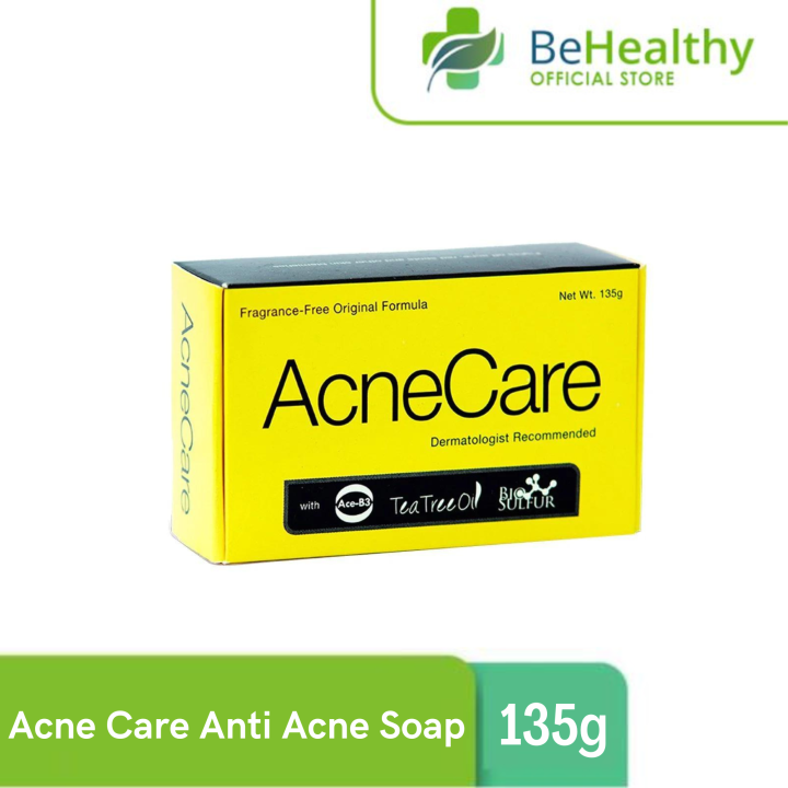 Acne Care Anti Acne Soap 135g Lazada PH