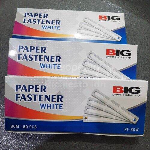 Paper Fastener BIG Warna Putih Penjepit Kertas Acco Ako Lazada Indonesia