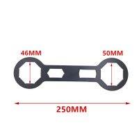 、‘】【； 46/50MM Motorcycle Fork Cap Wrench Dirt Bike Tool For Honda CR250R CRF150R