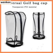 WENKEN Nhiều màu trong suốt Mũ Túi golf Chống bụi Không thấm nước Bọc Túi