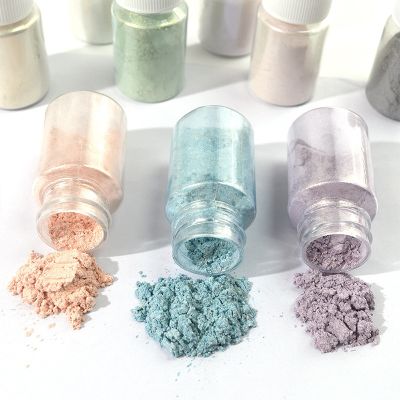 9 Color Mica Powder Color Bling Pigment for DIY Resin Epoxy Uv Craft Gilding Decor Jewelry Making Tool