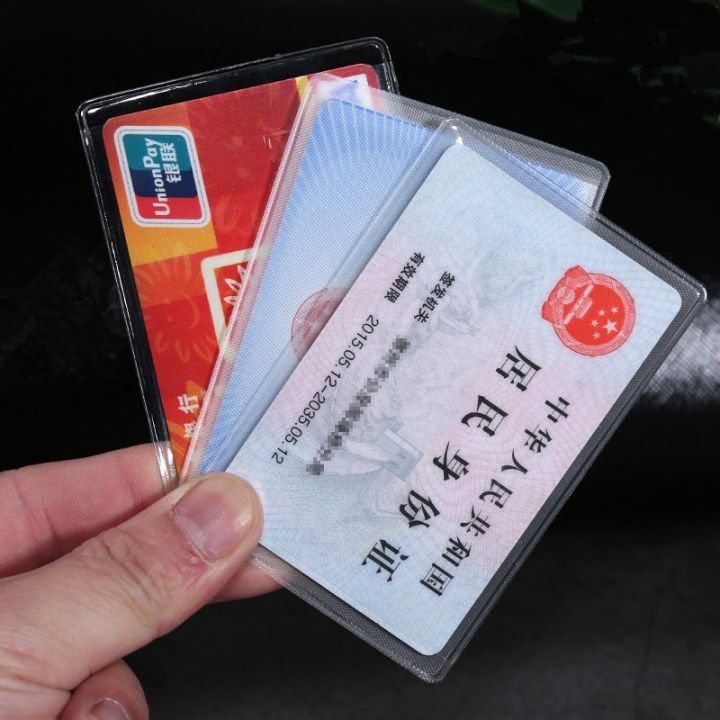 hot-dt-10pcs-set-id-credit-card-cover-protector-badge-holder-sleeve-business-bank-organizer