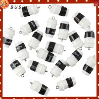 BUSH 20 pcs สีขาวและสีน้ำตาล เครื่องรางเรซิ่นรูปถ้วยกาแฟ 23.5x13mm รู: 2mm จี้เรซิ่นถ้วยกาแฟเทียม แข็งแรงและทนทาน เรซิน เสน่ห์ถ้วยกาแฟสีขาว งานฝีมือดีไอวาย