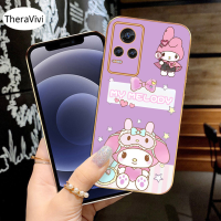 เคสโทรศัพท์กันกระแทกเข้ากันได้กับ Vivo Y73 4G V23 5G S12 5G V25 5G V25E คลุมทั้งหมด5G เคสตัวปกป้องกล้องถ่ายรูปกันกระแทกด้านหลังลายการ์ตูน