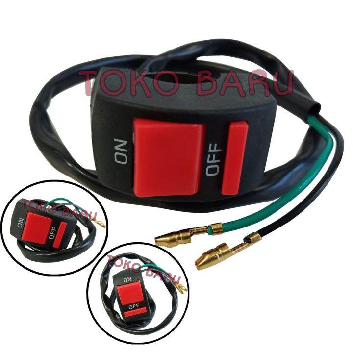 Saklar on off motor di stang atau saklar on off universal atau tombol ...