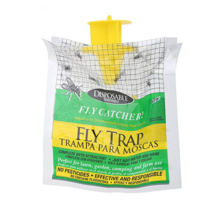 Outdoor Disposable Fly Trap,Fungus Gnat Trap Killer Indoor and Outdoor ...