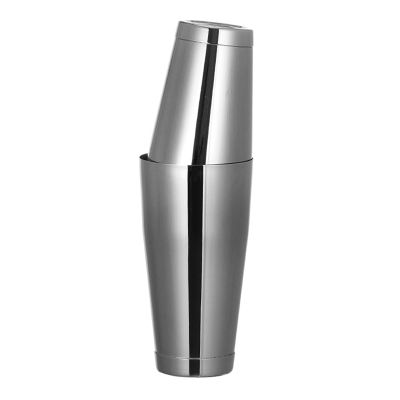 1 Piece Cocktail Shaker Weighted 28Oz Unweighted 18Oz for Bartending,Martini Shakers Stainless Steel