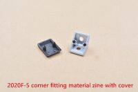 2020F-5 bracket corner fitting angle zine 20mmx20mm   fastener with cover for 2020 aluminum profile Hand Tool Parts Accessories