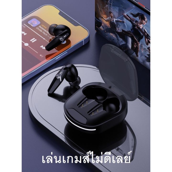 kawa-j09-แบตอึด-ฟังเพลง-12-ชม-หูฟังบลูทูธ-5-1-กันน้ำ-ipx5-bluetooth-tws-หูฟังไร้สาย