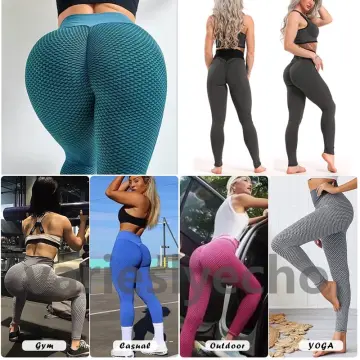 Buy LUODITO Scrunch Butt Seamless Leggings for Women Booty High Waisted  Workout Yoga Pants Ruched Butt Lifting Gym Tights, #B Dark Gray, Medium at  Amazon.in