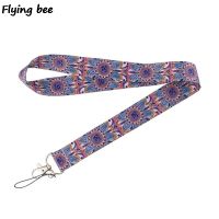 Flyingbee Yoga Fashion Lanyard Phone Rope Keychains Phone Lanyard For Keys ID Card Cartoon Lanyards For Men Women X0465