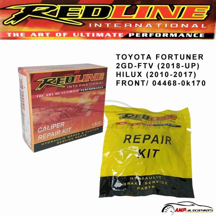 Caliper repair kit for TOYOTA FORTUNER 2GDFTV (2018UP), HILUX (20102017) FRONT Lazada PH