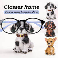 Creative Dog Model Sunglass Display Racks Resin Puppy Shape Eyeglasses Show Stand Jewelry Holder Home Decoration Crafts