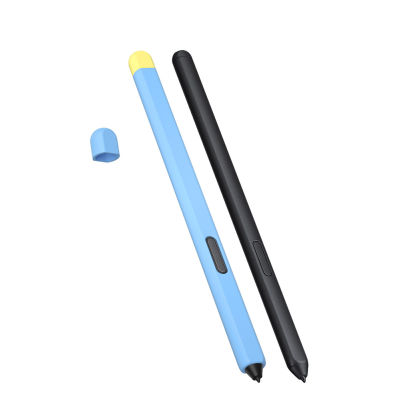 เคสซิลิโคนปากกาสีตัดกัน,ปลอกป้องกันปากกาสไตลัสควบคุมการทำงานด้วยการสัมผัสสำหรับ Galaxy Tab S-Pen