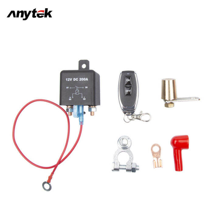 in sale Remote Battery Disconnect Switch Kit Relay Integrated Wireless