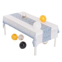 [COD] Tablecloth PEVA Table Disposable European Repellent Wash-Free Birthday