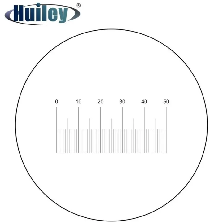 Eyepiece Micrometer for Biological Microscope Ocular Graticule