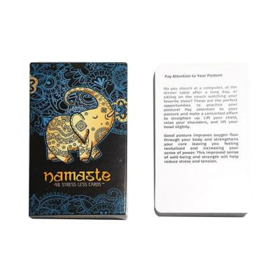 Meditation Relaxation Card Self Care Gifts Women Stress Relief Cards Game Meditation Natural Self-Relaxation Items for Women excellently