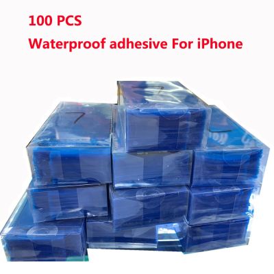 100PCS/1set Waterproof Adhesive Sticker For iPhone 11 Promax X XS Max XR 8P LCD Display Frame Bezel Seal Tape Glue Repair Parts