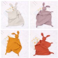 Newborn Sleeping Dolls Cute Bunny Baby Saliva Towel Infant Plush Comforting Sleep Toy Soothe Appease Towel Bib Gift Dropshipping