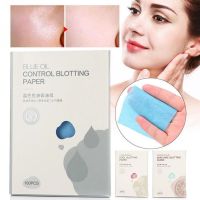 100Pcs Face Oil Control Absorbing Film Blotting Paper Facial Oil Blotting Sheet Facial Oil Shrink Pore Face Cleaning Tool 2Style