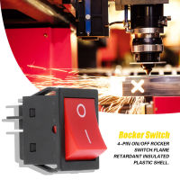 กันฝุ่น ON OFF Rocker Switch Boat Type Switch 30A Stable for Industrial Use