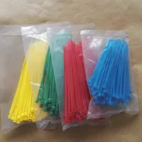 3*150mm Cable Tie 100pcs/pack Self-locking Nylon wire binding wrap straps 8 color width 2.5mm SGS Certified Cable Management