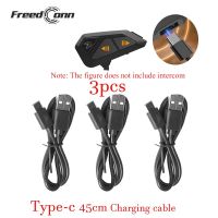 FreedConn FG Charging Accessories Type-c USB Charge Cable Suit forFreedConn FG Motorcycle Bluetooth intercom 3PCS