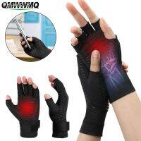 1Pairs Compression Arthritis Gloves for Women Men Copper Therapy Wristband Gloves for Relieving Carpal Tunnel AchesJoint Swell