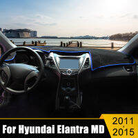 สำหรับ Hyundai Elantra MD 2011 2012 2013 2014 2015แผงควบคุมรถปก Dash เสื่อสีอาทิตย์ Pad แผงหน้าปัดพรมอุปกรณ์เสริม