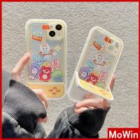 iPhone Silicone Soft Folding Airbag Shockproof Protection Claw Machine Cartoon Compatible 13 12 7Plus xr