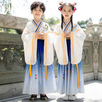 เสื้อผ้าผู้ชาย Hanfu ฤดูร้อนสุดหล่อเสื้อผ้าผู้ชายสไตล์นางฟ้า ~