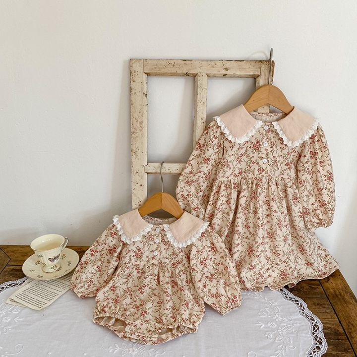 good-baby-store-spring-autumn-baby-girls-sister-clothes-toddler-baby-rompers-princess-child-girls-long-sleeves-floral-printed-dresses-clothes