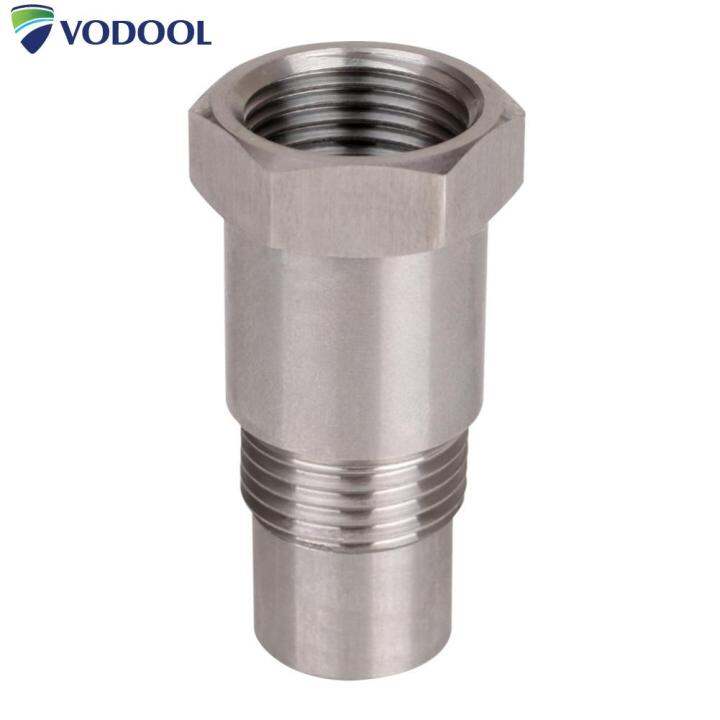 O2 Sensor Adapter Fitting Stainless Steel O2 Sensor Extender M18 X15 Extension Filter Oxygen 7965