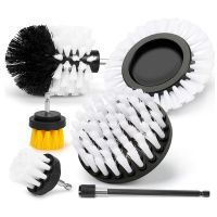 6Pcs Drill Brush Attachment Set,Power Scrubber Cleaning Kit for Car Detailing,Bathroom,Kitchen,Floor,All Purpose