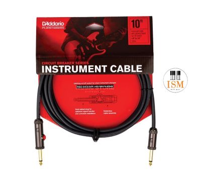 Planet Waves  สายแจ็คกีต้าร์ 3.05 เมตร Instrument Cable 3.05 M รุ่น PW-AGL-10