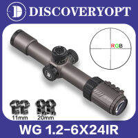 DISCOVERY WG 1.2-6X24IR【ของแท้ใหม่เอี่ยม,2023รุ่นใหม่，มีสต็อกสินค้าในท้องถิ่นจำนวนมากในไทยและจะจัดส่งให้ทันที，ฟรี ขายึด 11 มม. และ 20 มม.】