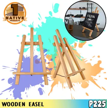 24 Pack Mini Wood Display Easel Wood Easels Set For Paintings Craft Small  Acrylics Oil Projects 